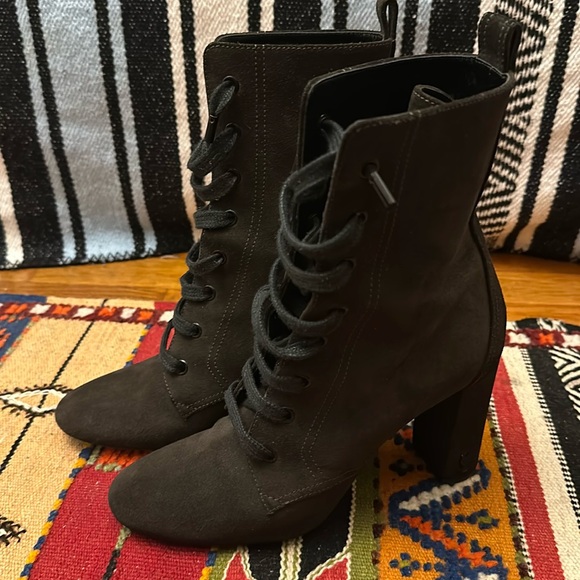 Saint Laurent ysl booties 37 brown - Picture 1 of 5